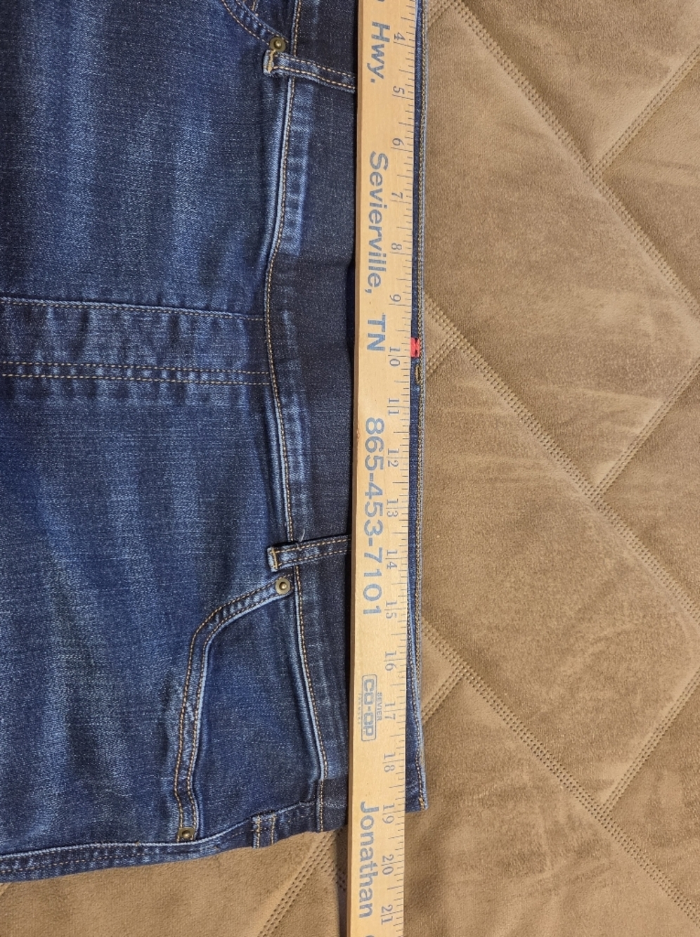 Spanx 2X Tall Classic Women's Dark Blue Wide Leg. Sz 2X - Picture 3 of 6